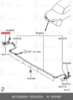 Запчасть MITSUBISHI 8264A026