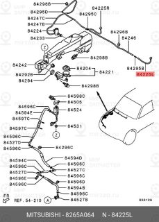 Запчасть MITSUBISHI 8265A064