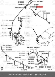 Запчасть MITSUBISHI 8265A084