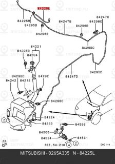 Запчасть MITSUBISHI 8265A335