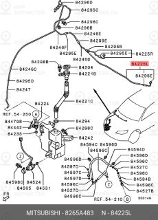 Запчасть MITSUBISHI 8265A483