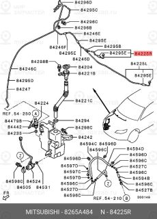 Запчасть MITSUBISHI 8265A484