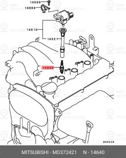 Запчасть MITSUBISHI MD372421