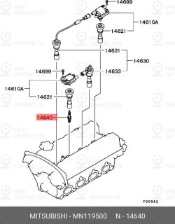 Запчасть MITSUBISHI MN119500