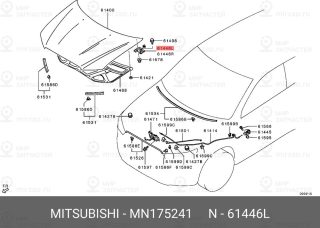 Запчасть MITSUBISHI MN175241