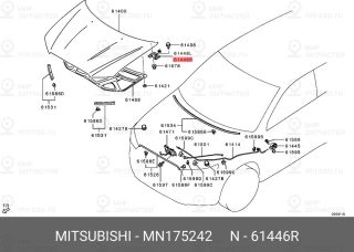 Запчасть MITSUBISHI MN175242