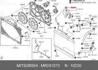 Запчасть MITSUBISHI MR241073