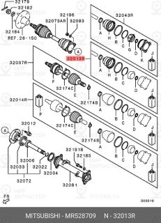 Запчасть MITSUBISHI MR528709