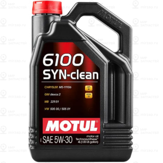 Масло Моторное Motul 6100 Syn-Clean 5W-30 4 Л 112134 MOTUL 112134