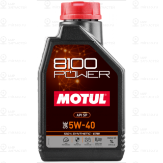 Масло Моторное Синтетическое Motul 8100 Power 5W40 (1Л) Motul 112714 MOTUL 112714