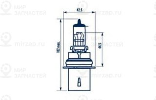 Запчасть NARVA 48007