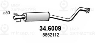 Запчасть ASSO 346009