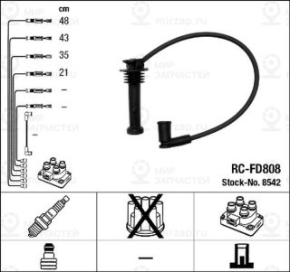 Запчасть NGK RCFD808
