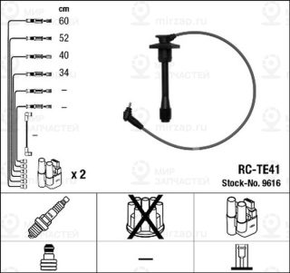 Запчасть NGK RCTE41