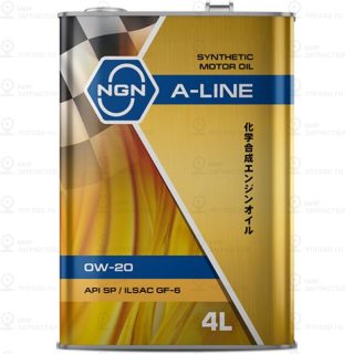 A-Line 0W-20 Sp/Ilsac Gf-6 4Л (Синт. Мотор. Масло) NGN V182575105