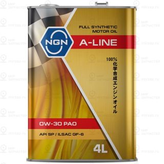 A-Line 0W-30 Pao Sp/Ilsac Gf-6 4Л (Синт. Мотор. Масло) NGN V182575108