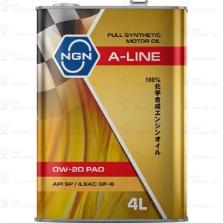 A-Line 0W-20 Pao Sp/Ilsac Gf-6 4Л (Синт. Мотор. Масло) NGN V182575123