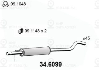 Запчасть ASSO 346099