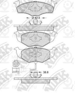 Запчасть NIBK PN0113W