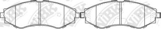 Колодки передн.\ Chevrolet Aveo/Epica/Lacetti/Daewoo Lanos/Leganza/Magnus/Suzuki NIBK PN0374