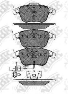 Запчасть NIBK PN0398W