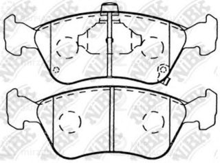 Колодки передн.\ Toyota Avensis/Avensis (Euro) NIBK PN1170