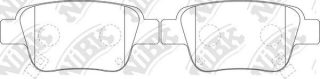 Колодки зад.\ Toyota Avensis/Avensis Station Wagon (Euro)/Corolla (Euro)/Estima NIBK PN1239