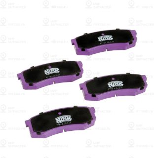 Колодки зад.\ Lexus GX470/LX450/Mitsubishi Pajero/Toyota HiLux/Land Cruiser/Prad NIBK PN1243