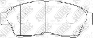 Колодки передн.\ DAIHATSU Altis/TOYOTA Caldina/Camry/Vista/Carina/Celica/Comfort NIBK PN1322