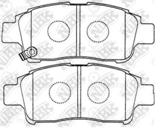 Колодки передн.\ Toyota Platz/Toyota Probox/Succed/Vios/Vitz/Yaris 99> NIBK PN1471