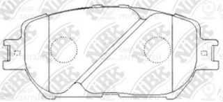 Колодки передн.\ Daihatsu Altis/Lexus GS300/GS430/Camry/Crown/Isis/Wish NIBK PN1479