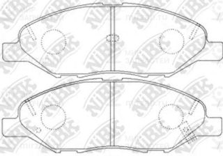 Колодки передн.\ Mazda Familia/Nissan AD/Bluebird/Sylphy/Cube/Micra/Note/Tiida/W NIBK PN2452