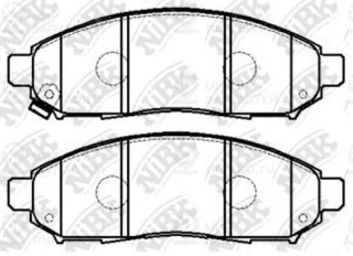 Колодки передн.\ Nissan Frontier/Navara/Pathfinder/Serena/Xterra/Suzuki Landy/ NIBK PN2517