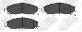 Тормозные Колодки Передние NIBK PN28001