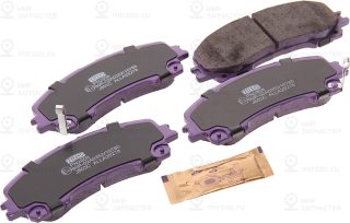 Колодки передние NIBK PN2808