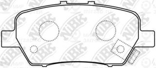 Колодки задн.\ Honda Odyssey/StepWagon RG/RB/RN 03> NIBK PN8506