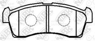 Колодки передн.\ Mazda Laputa/Nissan Moco/Pino/Suzuki Cary NIBK PN9523