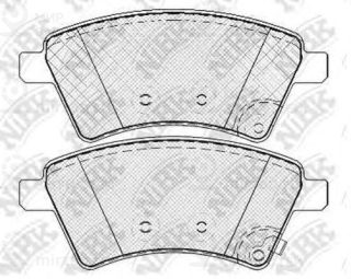 Колодки передн.\ Suzuki SX4 06> NIBK PN9803