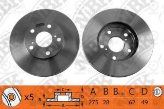 Запчасть NIBK RN1009