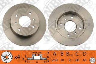 Запчасть NIBK RN1040