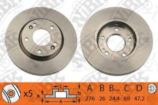 Запчасть NIBK RN1178