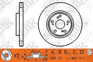 Запчасть NIBK RN1204