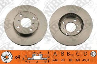 Запчасть NIBK RN1205