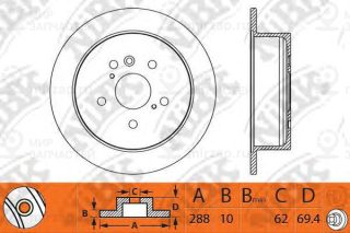 Запчасть NIBK RN1255