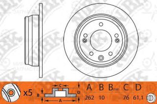 Запчасть NIBK RN1307