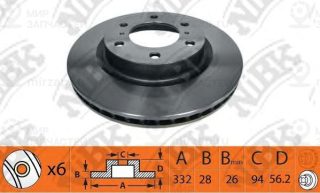 Запчасть NIBK RN1400