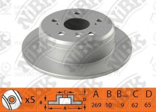Запчасть NIBK RN1486