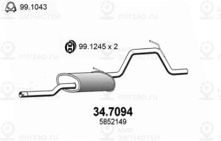 Запчасть ASSO 347094