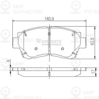 Запчасть NIPPARTS J3602060