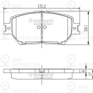 Запчасть NIPPARTS J3602099